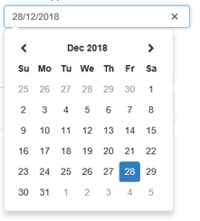 Bootstrap Datepicker 7